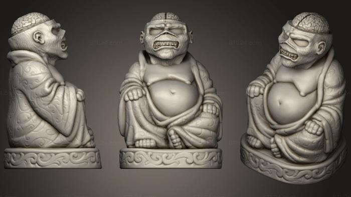 Figurines simple (Eddie The Buddha, STKPR_0409) 3D models for cnc
